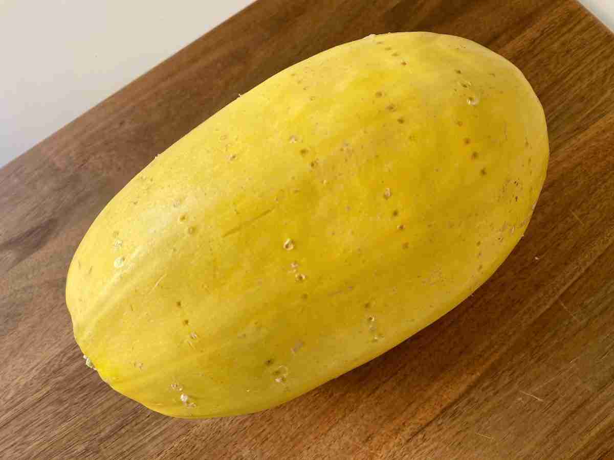 uncooked spaghetti squash