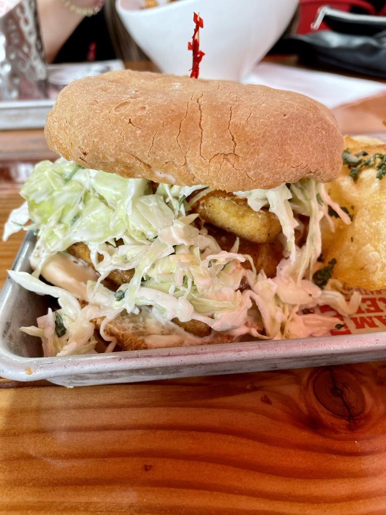 Tofu Sandwich from Proposition Chicken in San Francisco, California